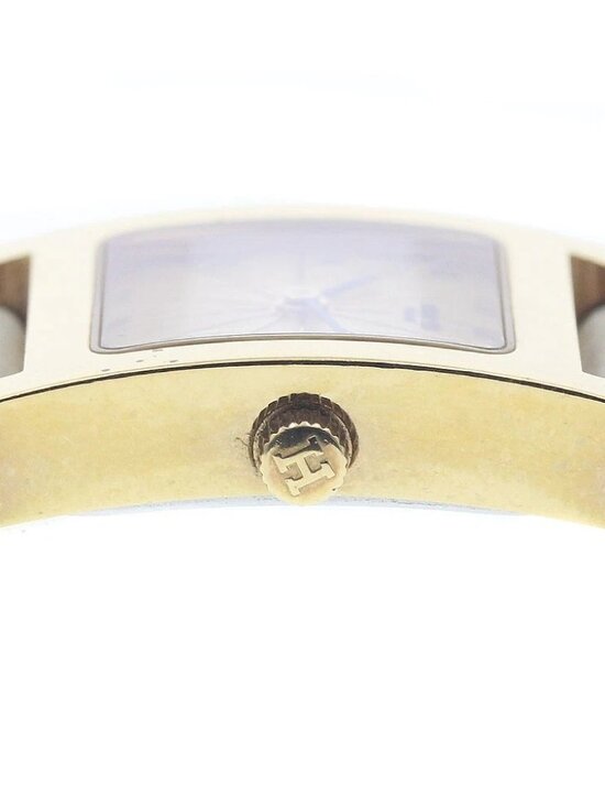 HERMES H watch HH1.201 Double Tour Gold Dial Quartz Ladies Watch_950261